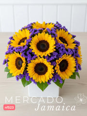 Girasoles con actitud