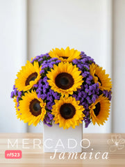 Girasoles con actitud
