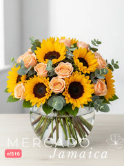 Modo romántico activado con Girasoles