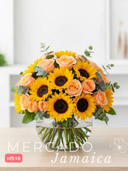 Modo romántico activado con Girasoles