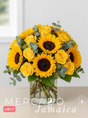 Cupido me debe regalías . Girasoles