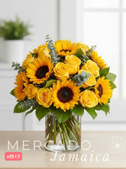Cupido me debe regalías . Girasoles