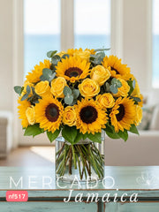 Cupido me debe regalías . Girasoles