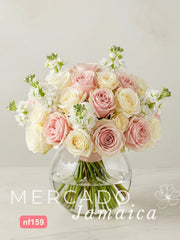 Romance Vintage: Rosas y Matthiolas