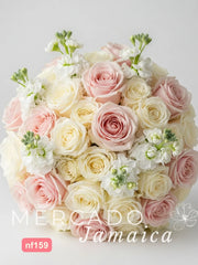 Romance Vintage: Rosas y Matthiolas