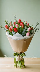 Ramos Flores Tulipanes Rojos Besos Tuyos !